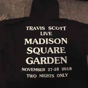 Travis Scott MSG Astro World hooded sweatshirt